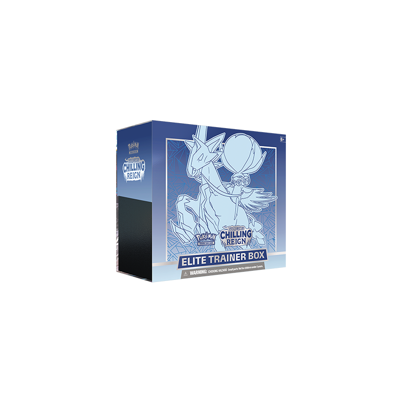 Pokémon TCG: Sword & Shield: 06 Chilling Reign Elite Trainer Box (Ice Rider Calyrex)