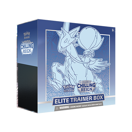 Pokémon TCG: Sword & Shield: 06 Chilling Reign Elite Trainer Box (Ice Rider Calyrex)